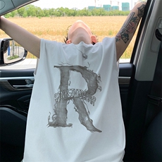 量大优得物抖音高品质重磅230克美式印花无袖t恤背心WB385特P18，男装背心/马甲，电商A486
