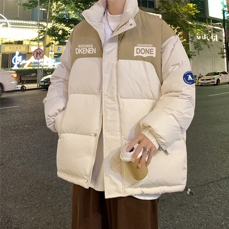 港风23新款冬季时尚百搭潮流加厚棉服外套MY64303P125控158,男装棉衣,电商A268A