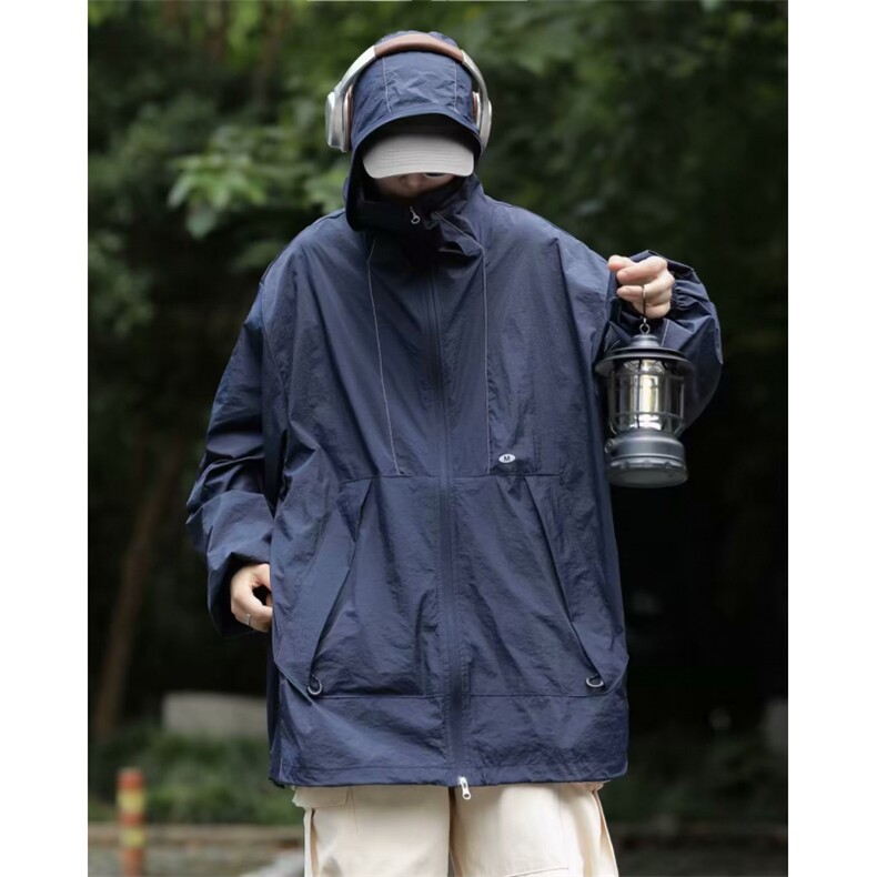 山系机能冲锋衣男夏轻薄款户外速干防晒皮肤衣服夹克外套FS84-P40,男装夹克,星座1008