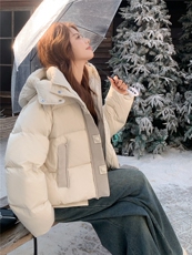 现货新款2163-P275-K399小个子羽绒面包服女，女装羽绒服，然然