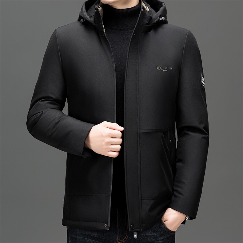 爸爸冬装外套加绒棉衣秋冬季中老年人商务棉服新款男士御寒棉袄潮,男装棉衣,电商B212（原钱塘6029）