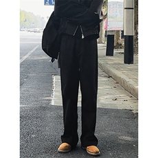 秋冬加厚毛呢小西裤男士休闲裤商务修身直筒长裤子8250/P55/控88，男装西裤，星座1412-2