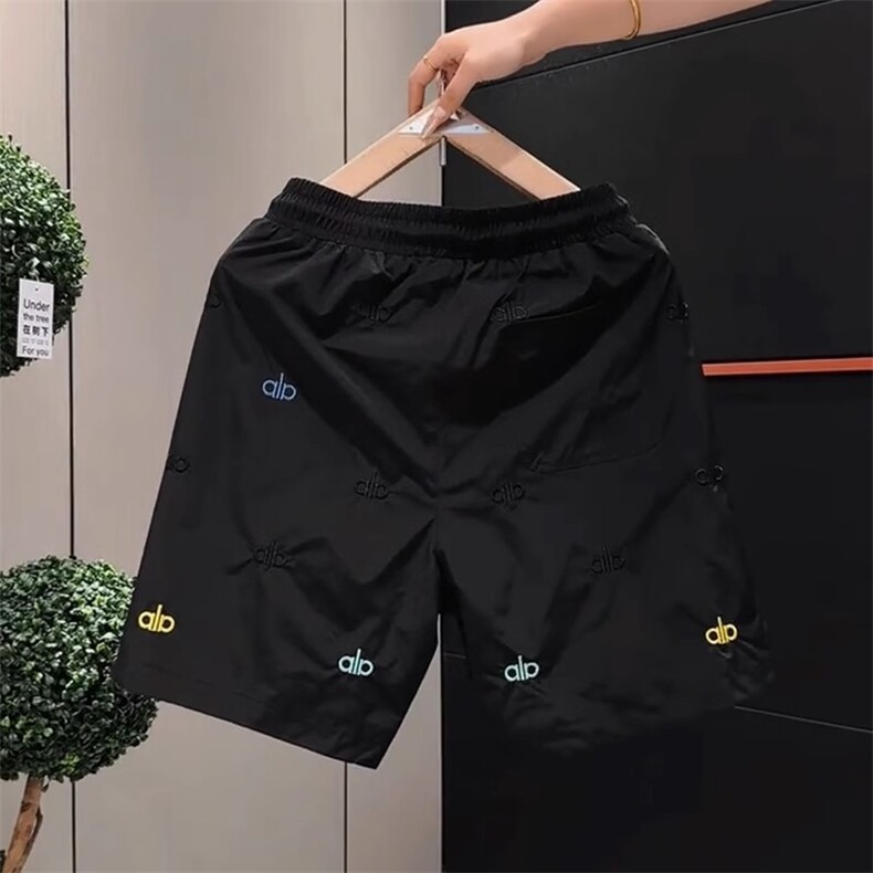 夏刺绣花五分裤男网红潮流休闲短裤新款痞帅潮牌运动裤BM222P40,男装牛仔裤,星座1013-5
