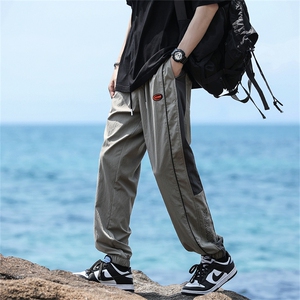 2024夏季新款宽松束脚运动长裤潮牌百搭休闲裤男 现货 K7815-P36图片