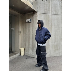 复古飞行员夹克男高级感春秋新款简约立领棒球服外套P15-P65，男装夹克，星座310A-4