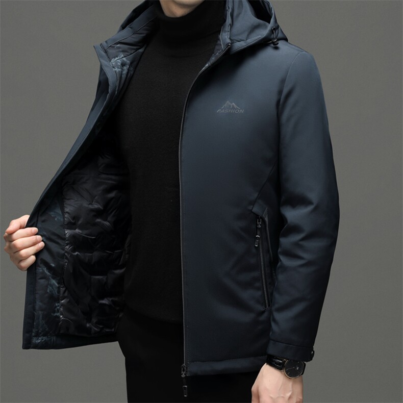 冬季商务休闲羽绒服男装中年可脱帽上衣男厚款外套YYYR8859-P225,男装羽绒服,星座1105-3