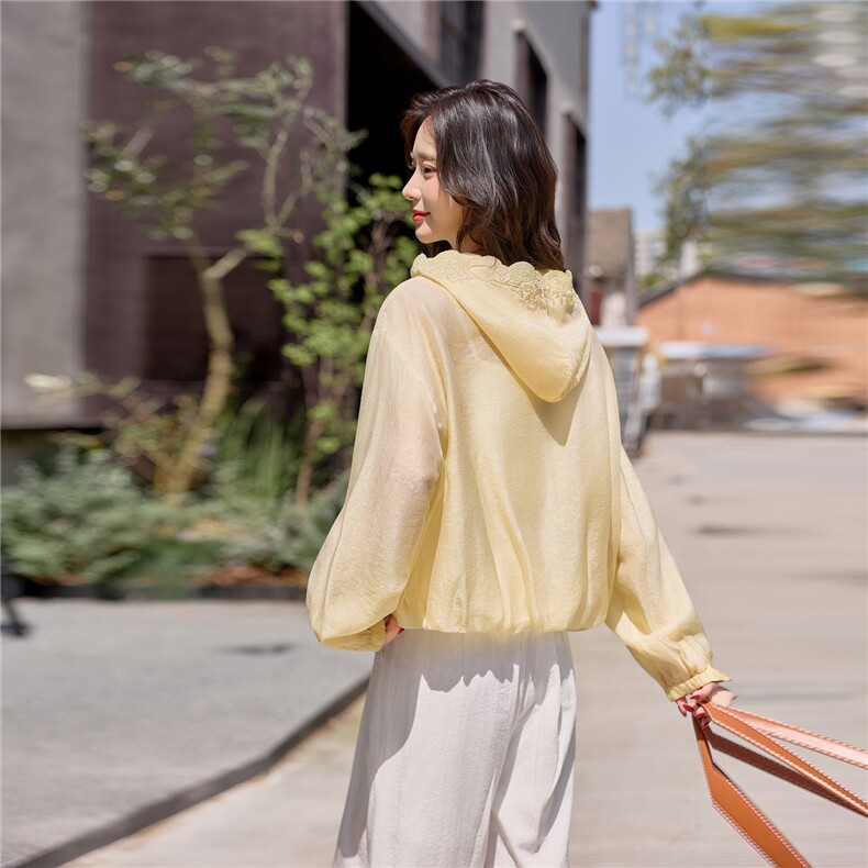 2026夏季新款女轻柔透气天丝防晒衣外套，女装防晒衣，可可小西