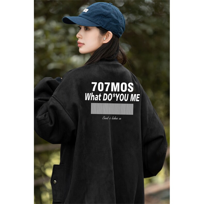 23/美式麂皮绒飞行棒球服中性风男女夹克外套JF3280-P80控108,男装夹克,电商B370