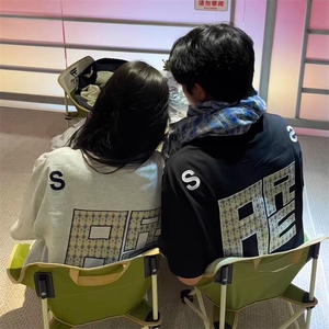 万针全刺绣工艺抖音得物高品质260克重磅纯棉双纱美式高街短袖T恤图片