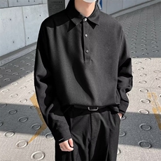 POLO衫男士韩版潮流宽松百搭2024秋冬新款ins卫衣外套WB302X-P43，男装卫衣，星座412-2
