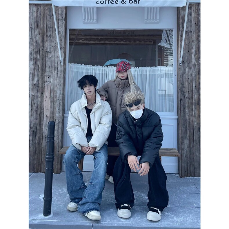冬季PU皮短宽立领皮衣棉服男休闲棉袄MY258P80直播,男装皮衣,星座1904A-1