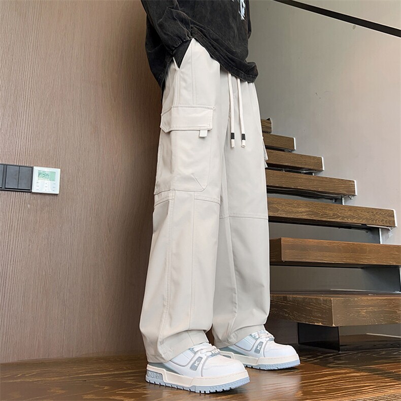 217-K12-P45加绒P55防水工装休闲男大码冲锋裤子,男装工装外套,星座217-2