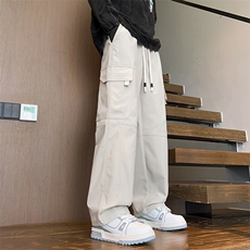 217-K12-P45加绒P55防水工装休闲男大码冲锋裤子，男装工装外套，星座217-2