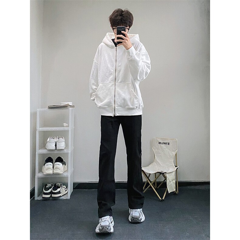 B221美式ins高街暗黑小众修身弹力休闲牛仔裤LK23010-P60控78,男装牛仔裤,电商B221