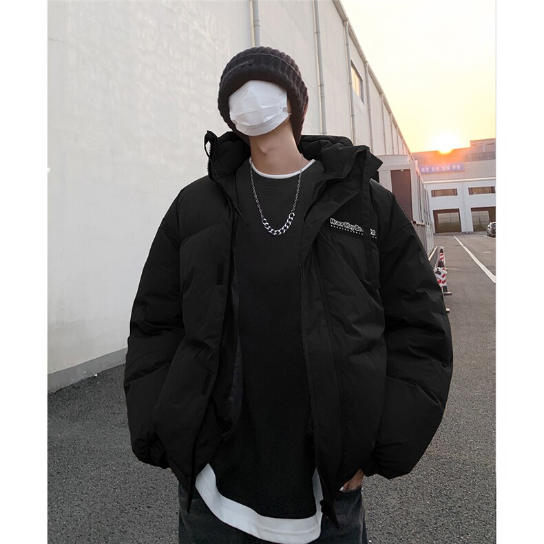 街景新款字母印花面包服白鸭绒羽绒服A247-YR6218P225控268,男装羽绒服,电商A247