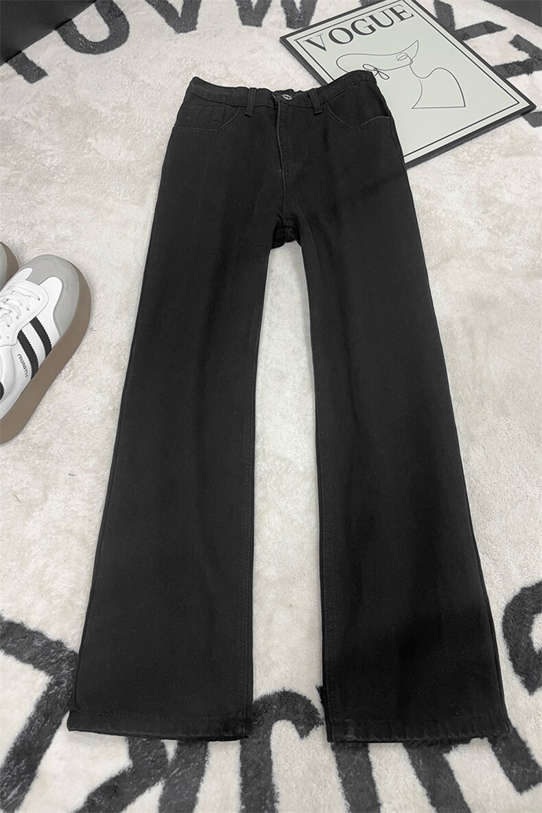 B221美式ins高街暗黑百搭宽松直筒牛仔裤LK25600-特P38控68,男装牛仔裤,电商B221