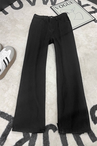 B221 美式ins高街暗黑百搭宽松直筒牛仔裤LK25600-特P38控68图片