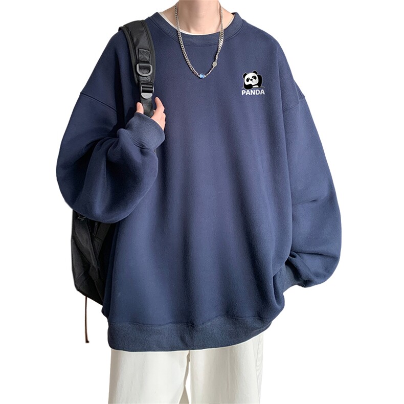 ！圆领卫衣男装港风长袖T恤男外套男WY178-P28,男装卫衣,电商B367