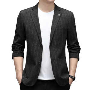 新款男士秋冬季休闲中年男款休闲外套秋冬款西服上衣MY806-P175图片