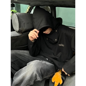 【有货】EY121CC-特P58 忍者不规则卫衣男款拉链连帽外套图片