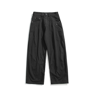巴家弯刀休闲美式高街阔腿裤机能冲锋裤长裤K8539-P27【特价】图片