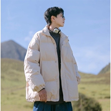 现货高品质美式高街冬季重磅三防加厚羽绒棉衣厚外套面包棉服，男装棉衣，电商A486-1