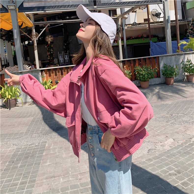 大货已出主推款休闲卫衣短外套163-W60-P110-控168,女装短外套,拾菱