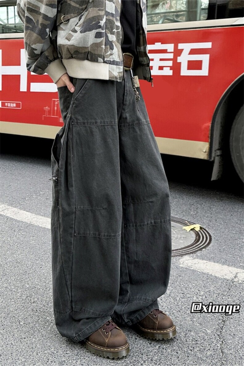 XZ616春季重磅cleanfit工装侧开打褶休闲长裤TY2012P75控98,男装休闲裤,星座512A（原616）