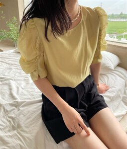 设计袖上衣图片