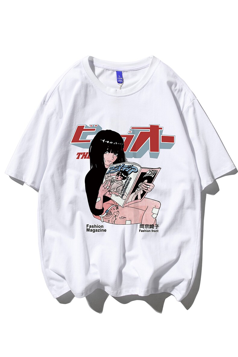 T恤潮流圆领男港风印花2026夏季新款短袖DS-B299-ZY1305特批P25,男装T恤,电商A061-1