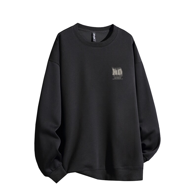 得物供货、复合重磅420克现货圆领卫衣宽松HD019-1-HMY573-P35,男装卫衣,电商019-1