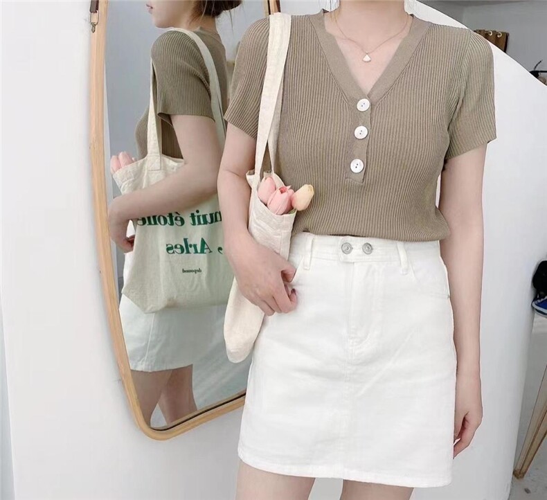 V领针织衫，其它，魅力元素