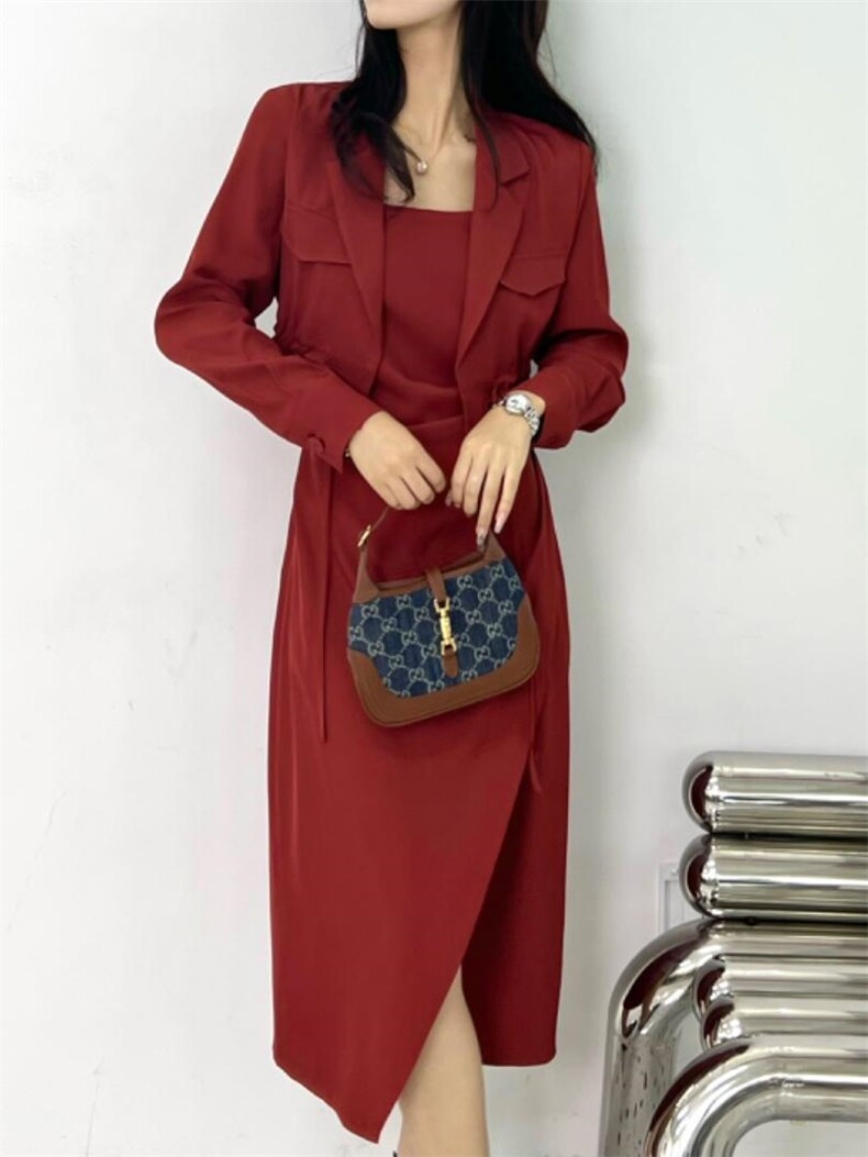 无敌无敌套装强烈推荐，女装职业装，依挺好