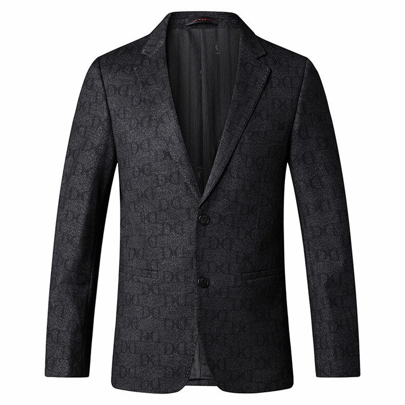 秋季男装商务休闲西服中年纯色单西外套上衣宽松外套HB21826-P160,男装西服,电商B212（原钱塘6029）