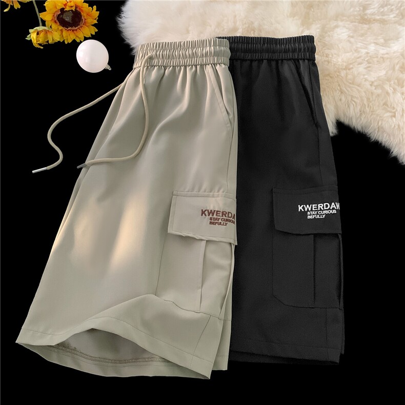凉感学生男潮冰丝透气工装伞兵冲锋短裤X416B-1-DK3119-特P28控58,男装牛仔裤,星座416B-1