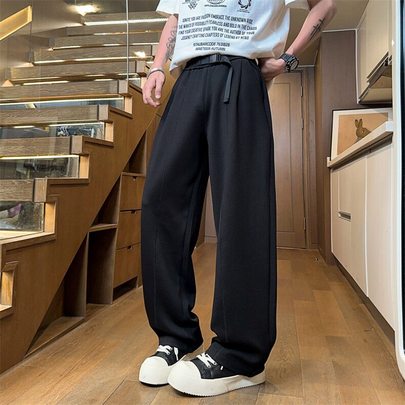 ！2026夏季新款男士冰丝休闲长裤宽松长裤WK2081特P45,男装休闲裤,电商B220