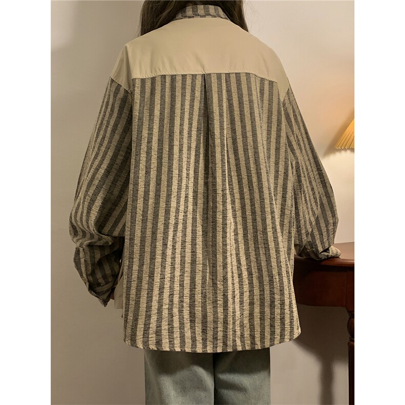中性假两件衬衫马甲外套女潮流情侣女夹克外套男77860特P68控108,男装夹克,星座226-1