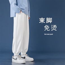 2023秋冬卫裤高弹健康布聚酯纤维WK602-1特批22，男装休闲裤，星座718-1