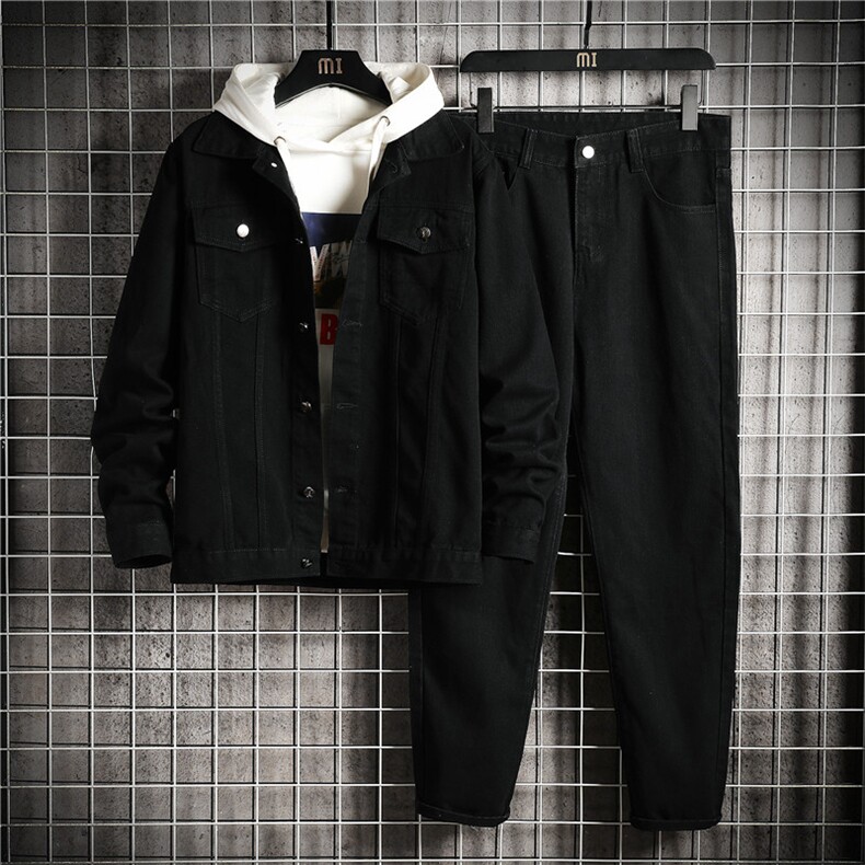 T609&700-p93限价128-牛仔情侣套装男大码夹克牛仔外套男士女士，男装工装外套，星座103A