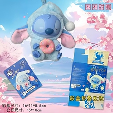 史迪仔再困也要吃一口史迪奇盲盒挂件和裸身挂件