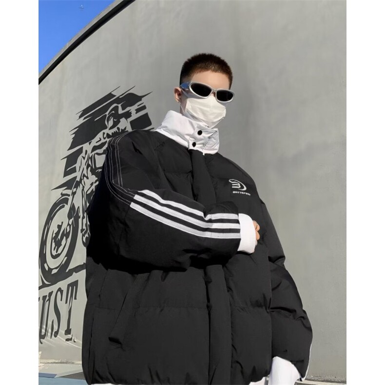 美式棉衣棉服男女冬季新款面包服情侣加厚棉袄YM238P100,男装棉衣,星座1116-2