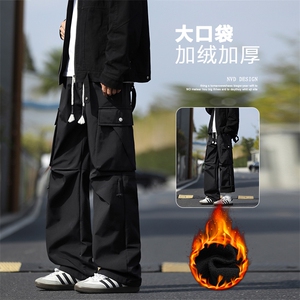 美式工装休闲裤潮牌百搭机能风直筒裤子大口袋长裤JRK720特批43