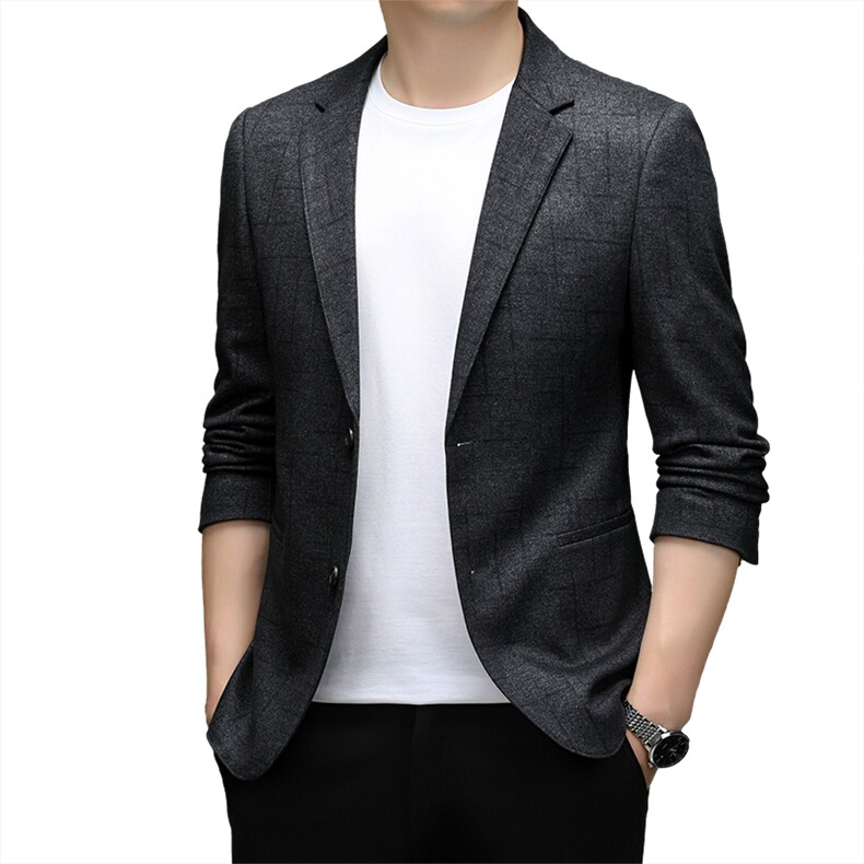 6615-1秋冬新款男士西服外套商务休闲男装通勤P143,男装西服,电商B360