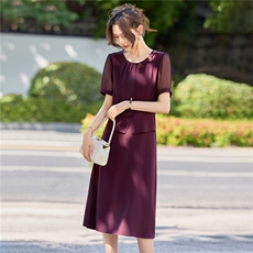 【夏季女装新款】时尚优雅高级感连衣裙，女装连衣裙，魅衣本色
