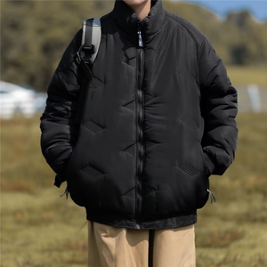 新款棉衣男冬季棉袄外套韩版潮流面包服  M9008 P80图片
