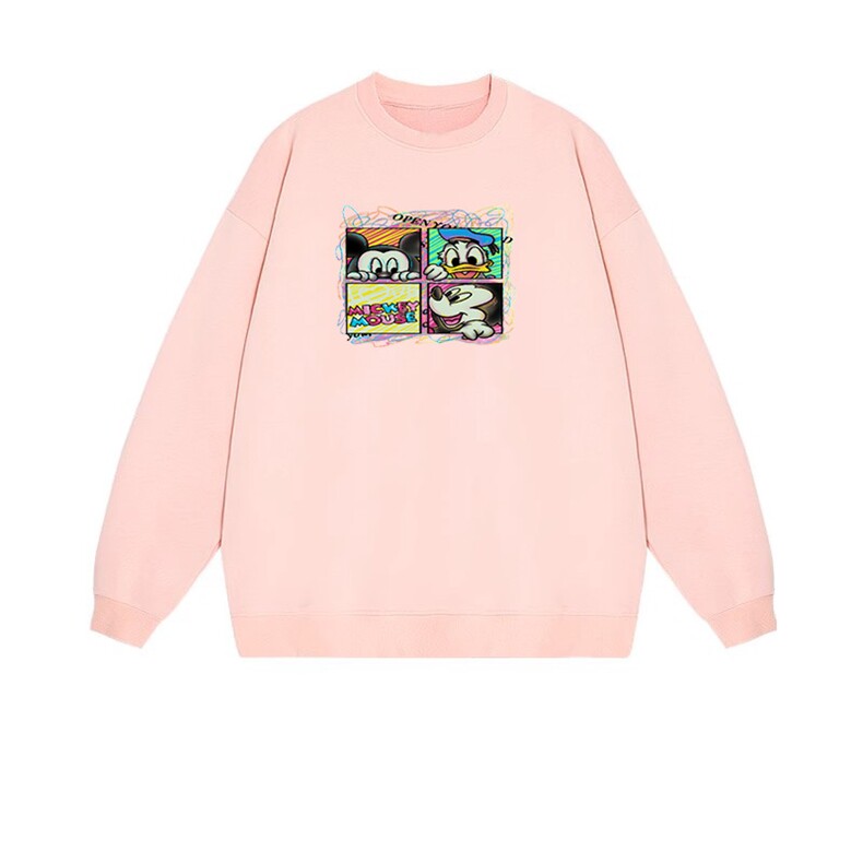 2025年秋季长袖套头通勤，女装卫衣/绒衫，花可