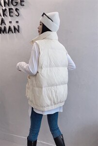2021冬季新款90绒马甲图片
