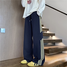 藏青黄条