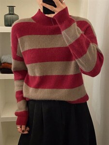 圆领毛衣,女装针织衫/毛衣,FMV