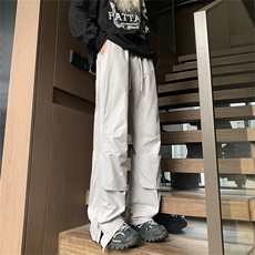 电商DSA028-CK2311100聚酯特P45新款潮流设计长裤男限69，男装休闲裤，电商A028